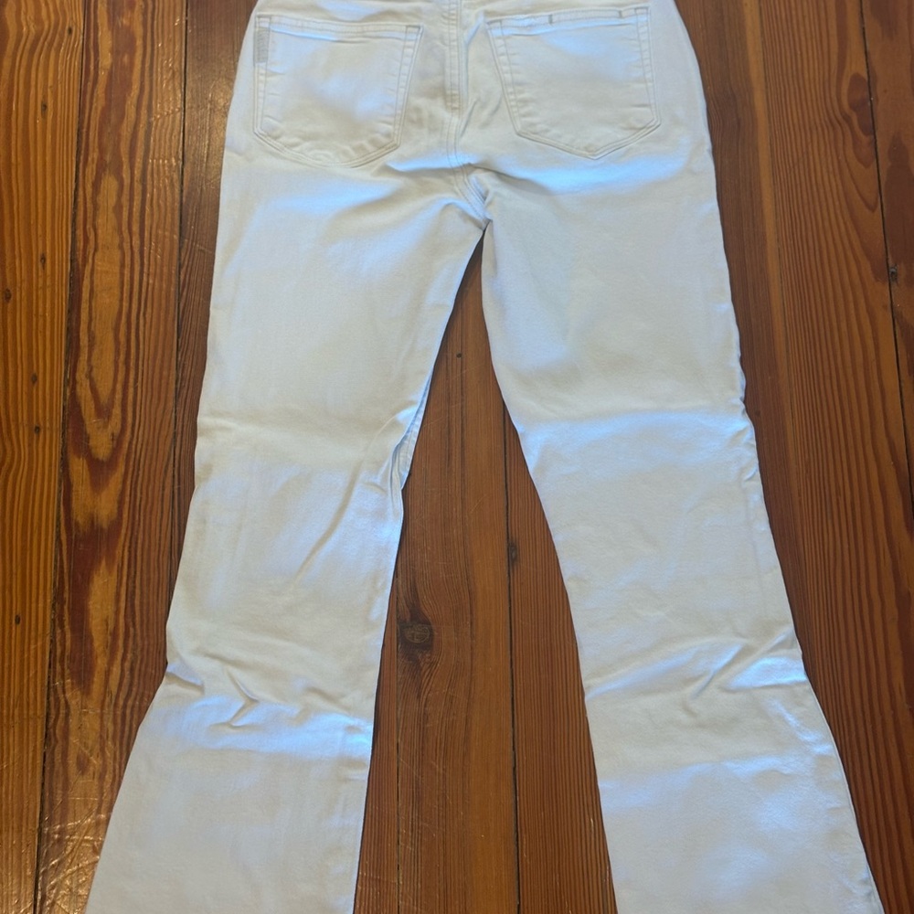 PAIGE Classic White Jeans